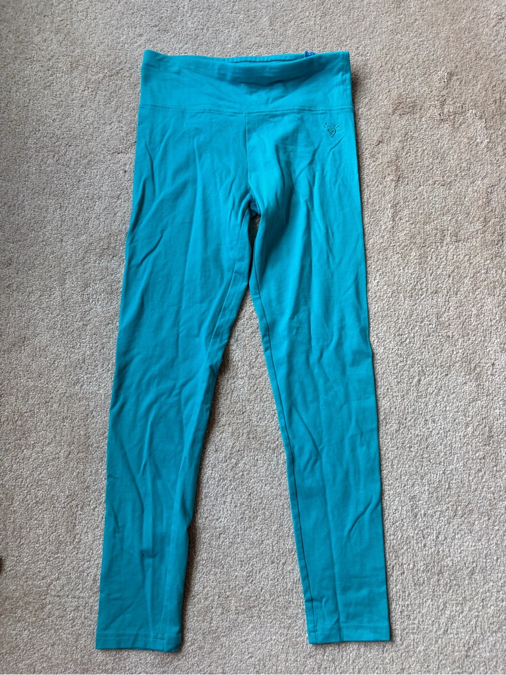 Justice Teal Girls' Active Leggings